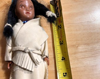 Native figurine 8" tall
