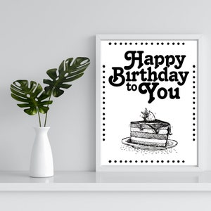 Alles Gute zum Geburtstag Druck