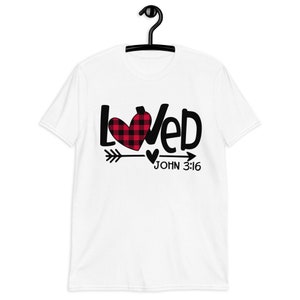 Christian T-Shirt, John 3:16, Made in USA