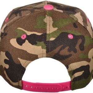 Casquettes Snapback originales ROSE CAMO image 5