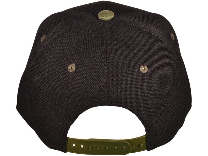 Original Snapback Hats CAMO BLACK image 5
