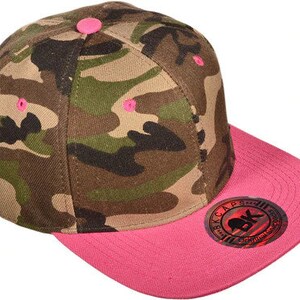 Casquettes Snapback originales ROSE CAMO image 3