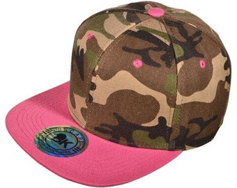 Originele Snapback-hoeden | ROZE | CAMO