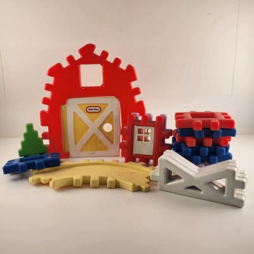 Little tikes waffle blocks farm sale