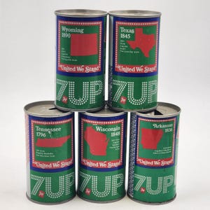 Vintage 7up Can - Etsy