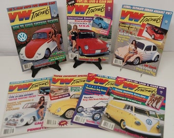 7 VW Trends Magazines Volume 13 No 6-12 June-Dec 1994 Vintage Volkswagen