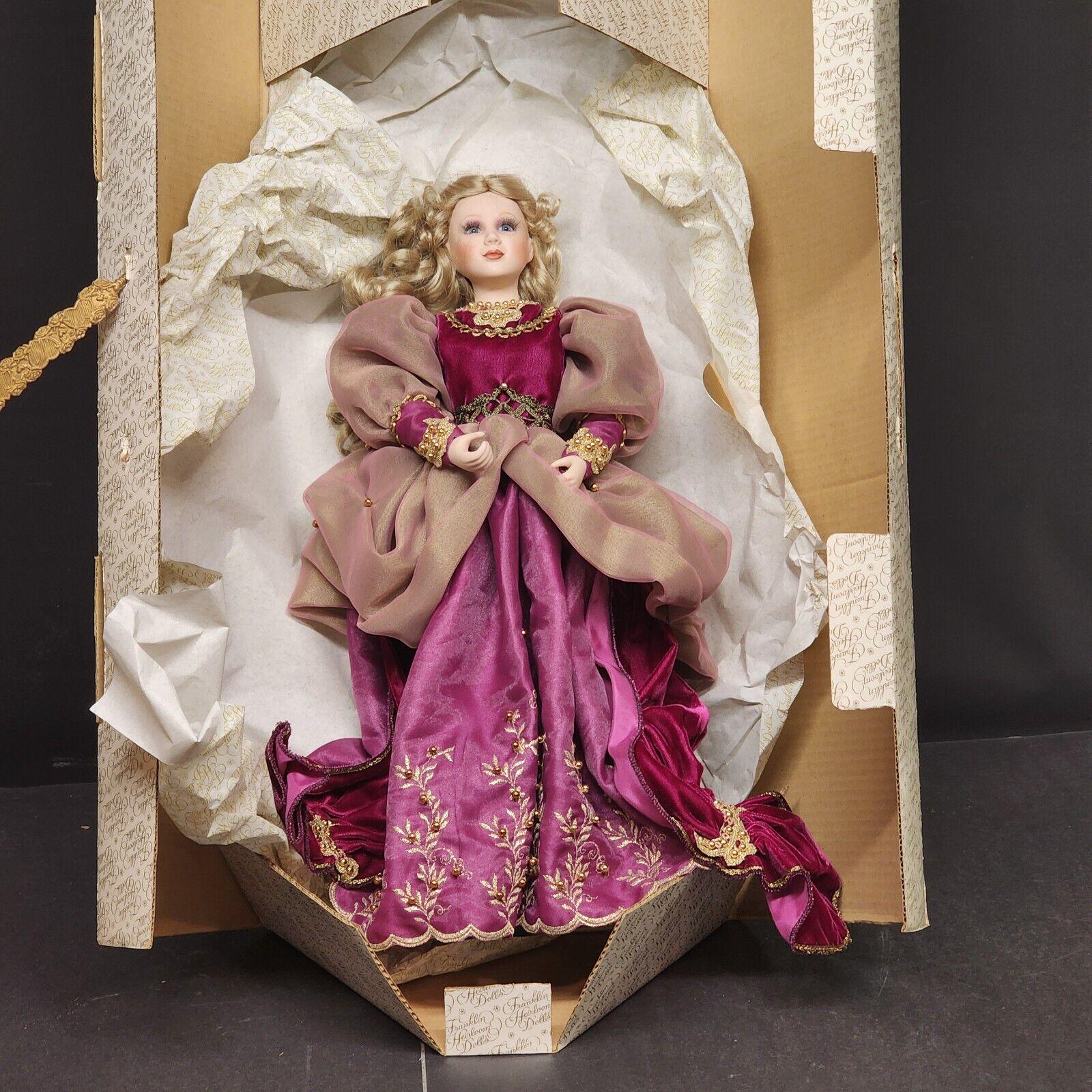 Maryse Nicole Limited Edition Franklin Heirloom Porcelain Doll