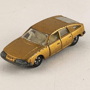 [美品・希少品]MATCHBOX No.56 BMC1800 ピニンファリーナ Matchbox BMC 1800 Pininfarina Gold No 56 Superfast Lesney England