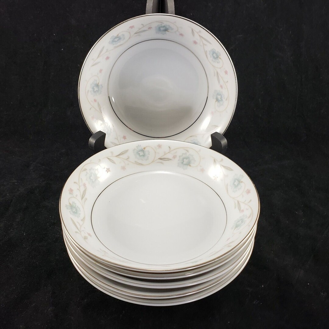 English Garden Fine China Japan 1221 Set of 6 Dessert Fruit Etsy