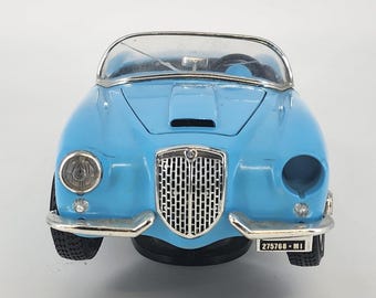 Bburago Lancia Aurelia B24 Spider 1955 Blue 118 Diecast Built Kit