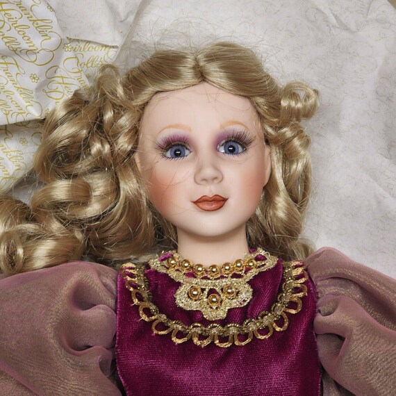 Maryse Nicole Limited Edition Franklin Heirloom Porcelain Doll
