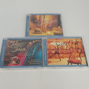 Jazz Cafe Jazz och Java & En annan kopp Jazz och Java 3 CD Various Artists 1990-talet