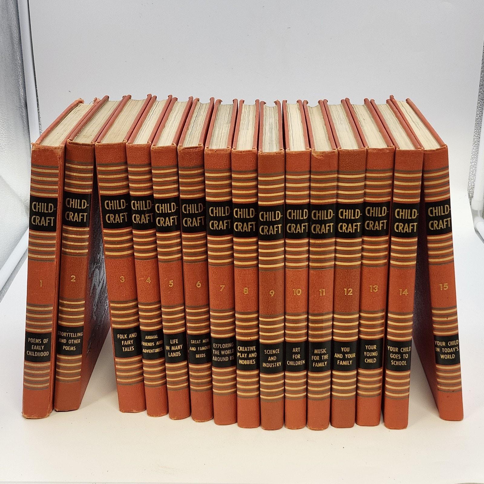 Vintage Childcraft Book Set - Etsy