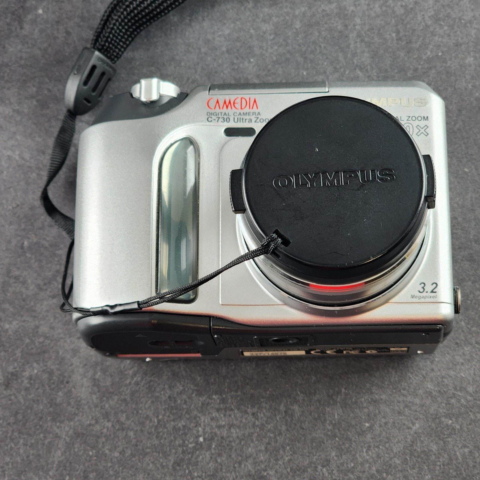 Olympus Camedia C-730 Ultra Zoom Digital Camera 3.2MP 10x Optical