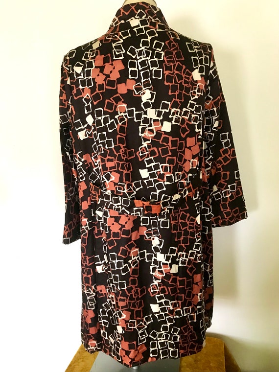 Vintage 1950s Printed Coat Jacket - image 4