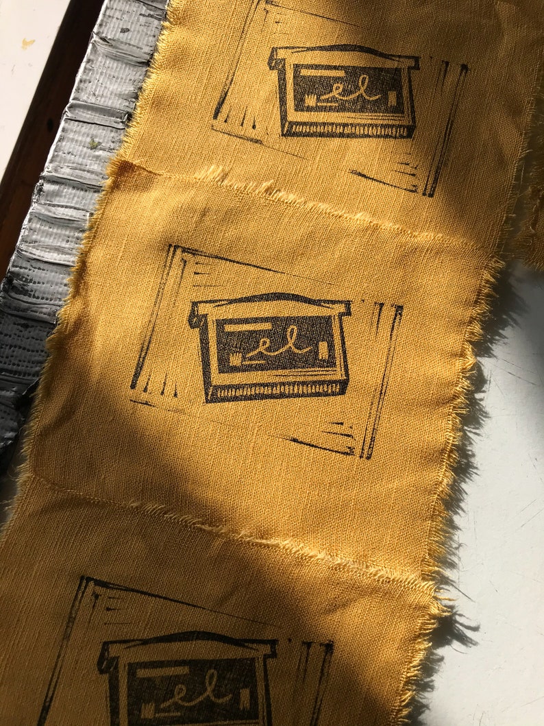 Gamby DIY Yellow Linen Patch 2