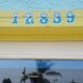 Number Reflective Decal With Sparkle - Etsy