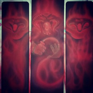 Custom airbrush pc panels