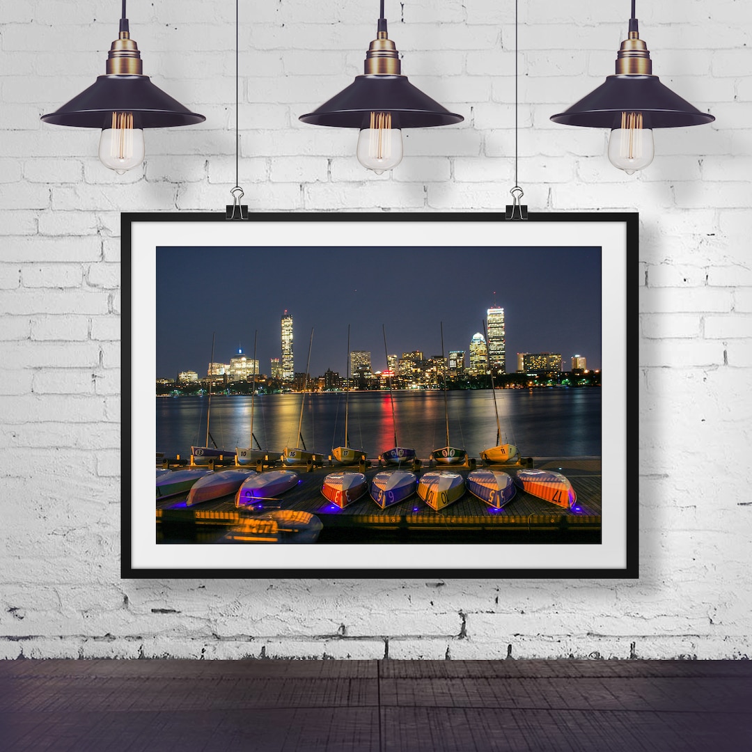Boston Wall Decor / Downtown Boston / Boston Wall Art / Boston