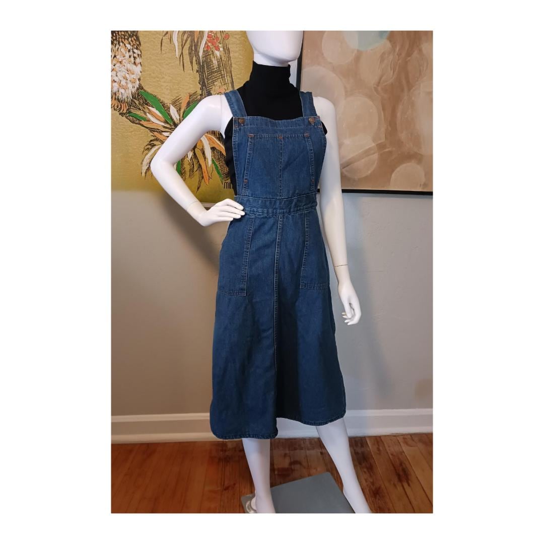 Pinafore Dress Free People Nikki Sweater Dress 70s Overall Dress