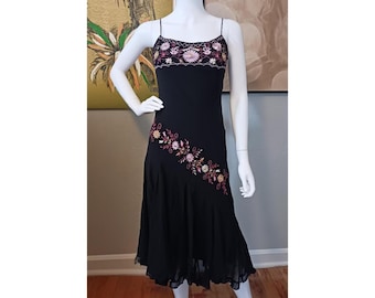 betsey johnson evening tea party dress A-Line Short Black Dress With V Neck