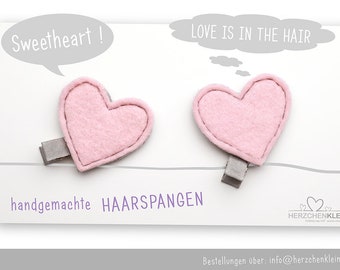 Handgemachte Haarspangen