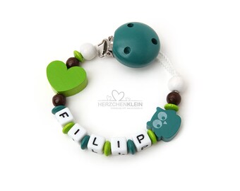 Pacifier chain with desired name - Model FILIP