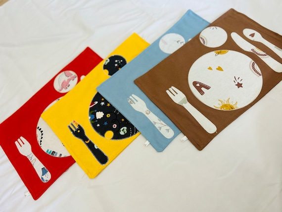 Washable Painting Mat for Kids, Montessori Placemat, Washable