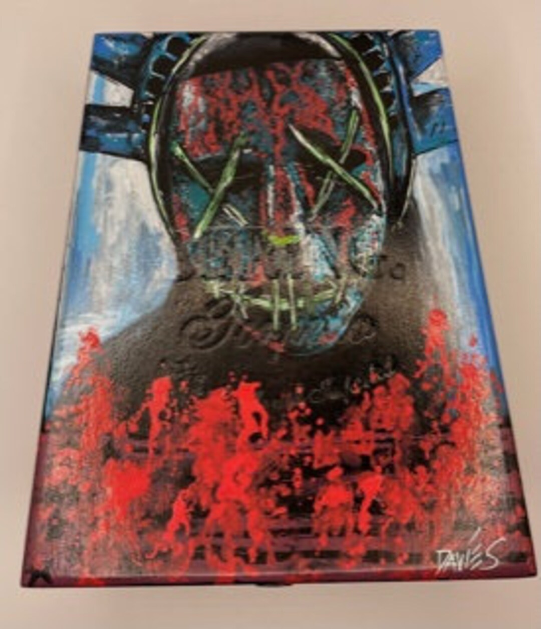 The Purge Hand Painted Cigar Box - Etsy