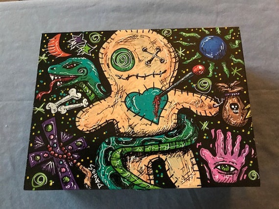 voodoo doll artwork