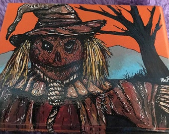 SCARECROW CIGAR BOX