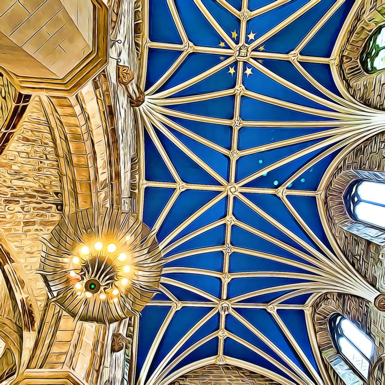 St. Giles Cathedral, Edinburgh / Set of 4 Ceramic Tile Coasters image 5