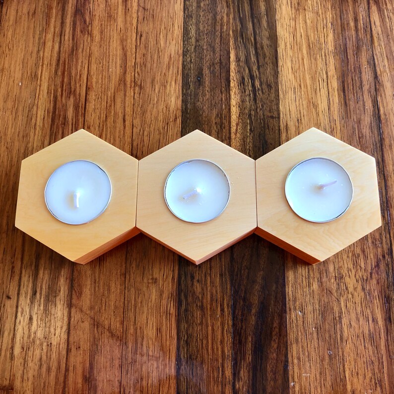 Tasmanian Timber Tealight Candle Holders Etsy Australia