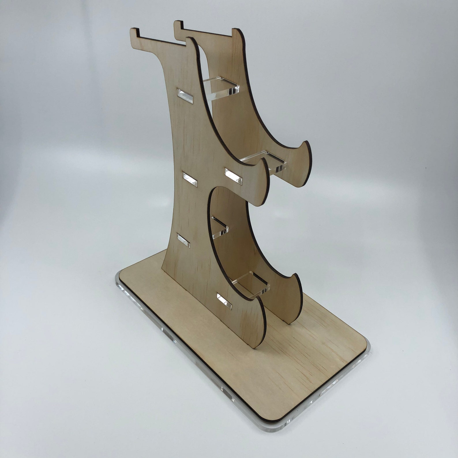 Headphone and Controller Stand Laser Cut Plywood and Acrylic Etsy