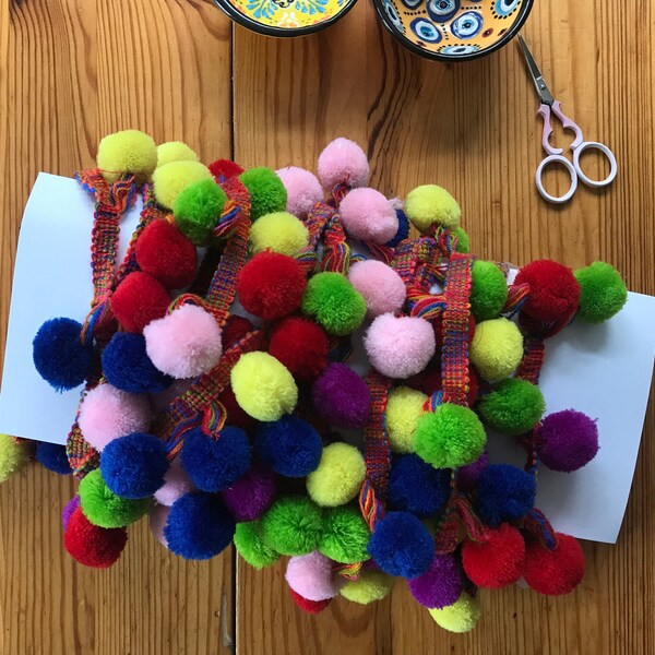 Pom Pom Trim Etsy UK
