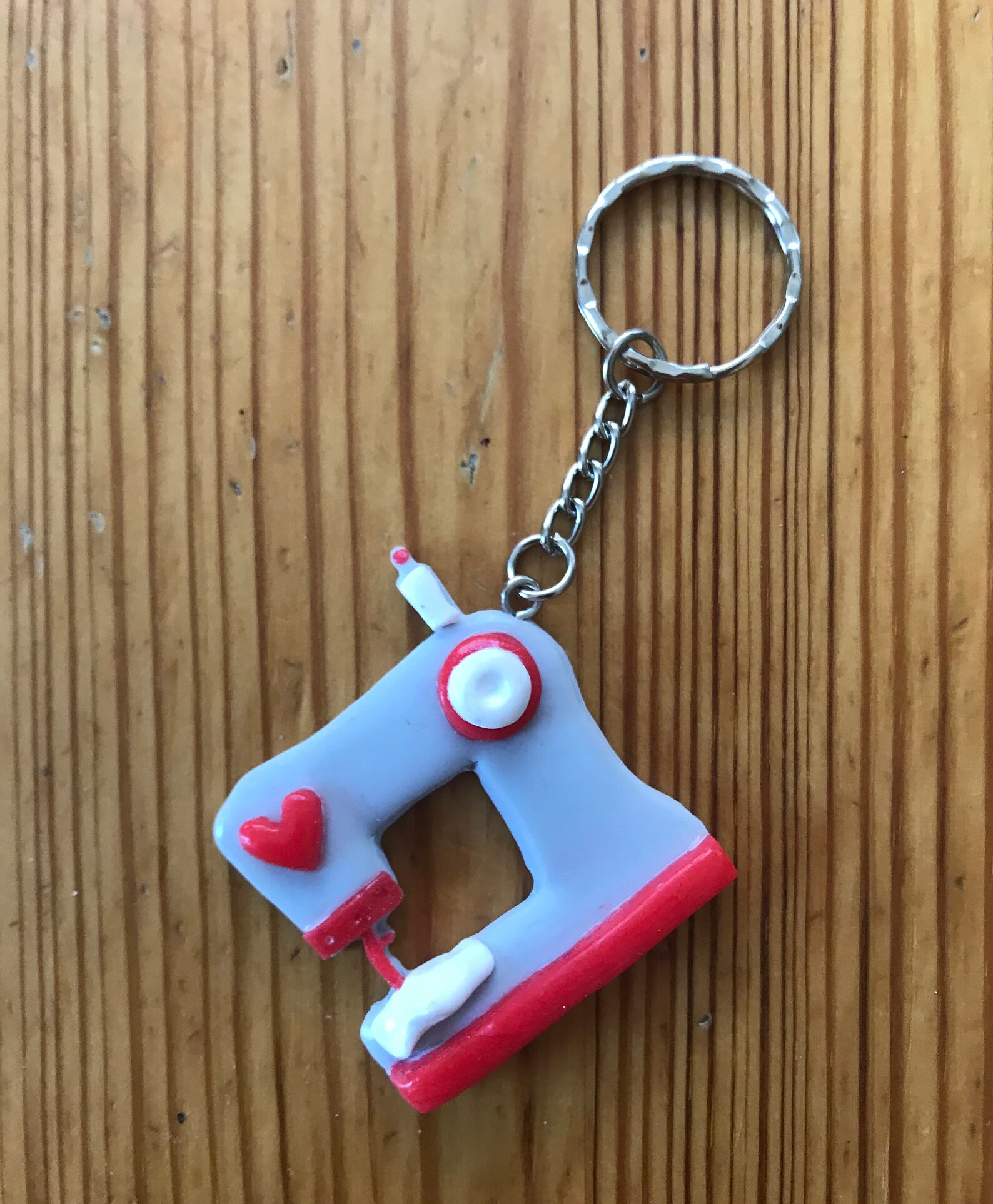 Sewing Machine Keyring Etsy