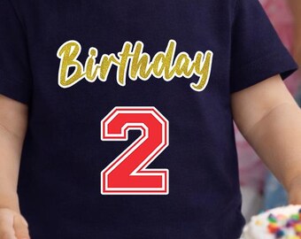 GLITTER 1st Birthday Shirt Transfer, Sparkle Birthday Script, DIY Toddler Birthday Shirt,Birthday Transfer Glitter HTV, Shirt Not Included