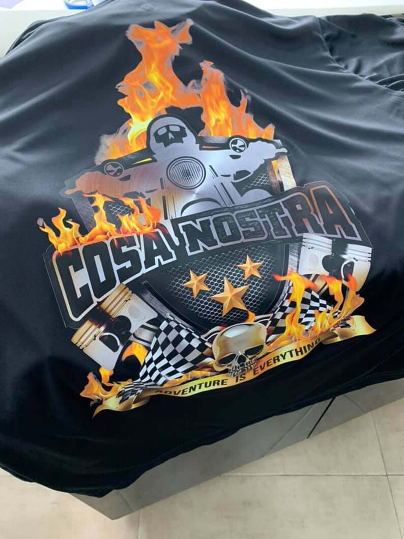 Custom FULL COLOR White DTF Transfers Fabric Extreme Etsy