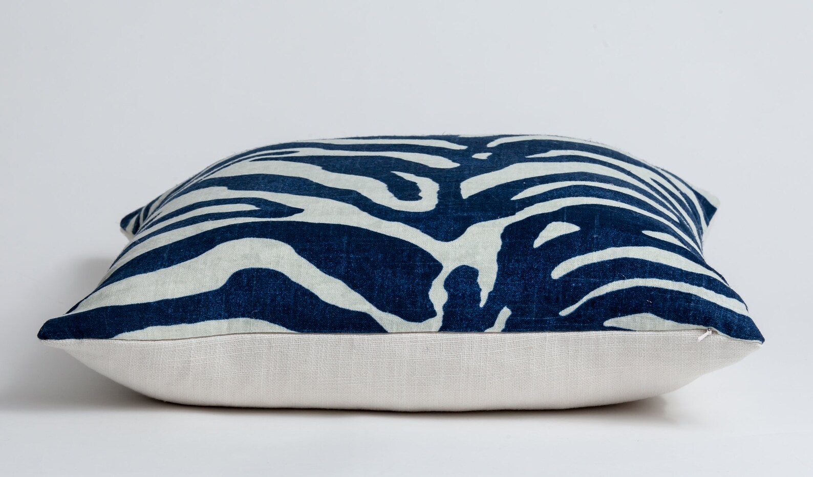 Thibaut Serengeti Pillow Cover Animal Print Cover in Indigo Etsy