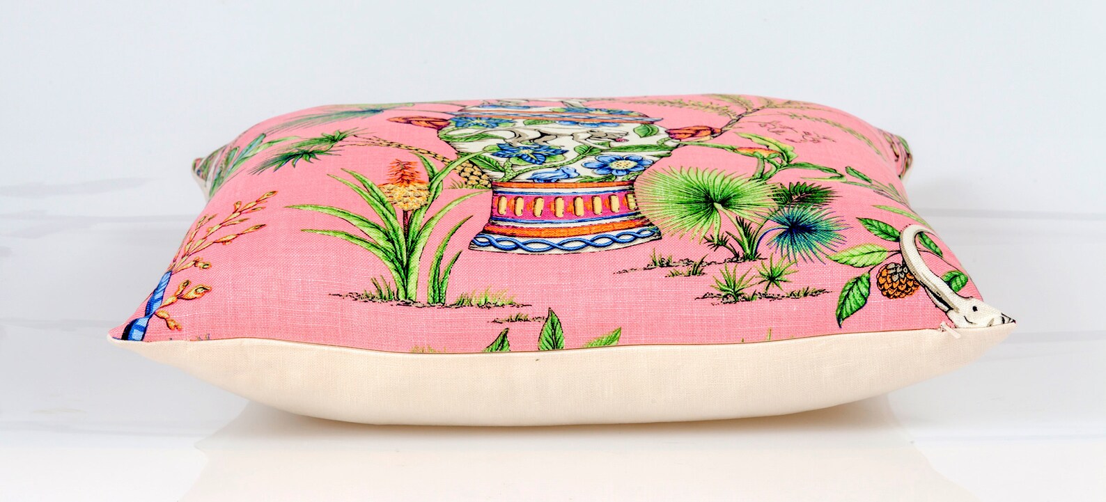 Thibaut Tropical Fantasy Pillow Cover Chinoiserie Pillow Etsy