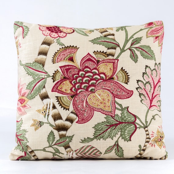Fabric design on pillow cover hotsell