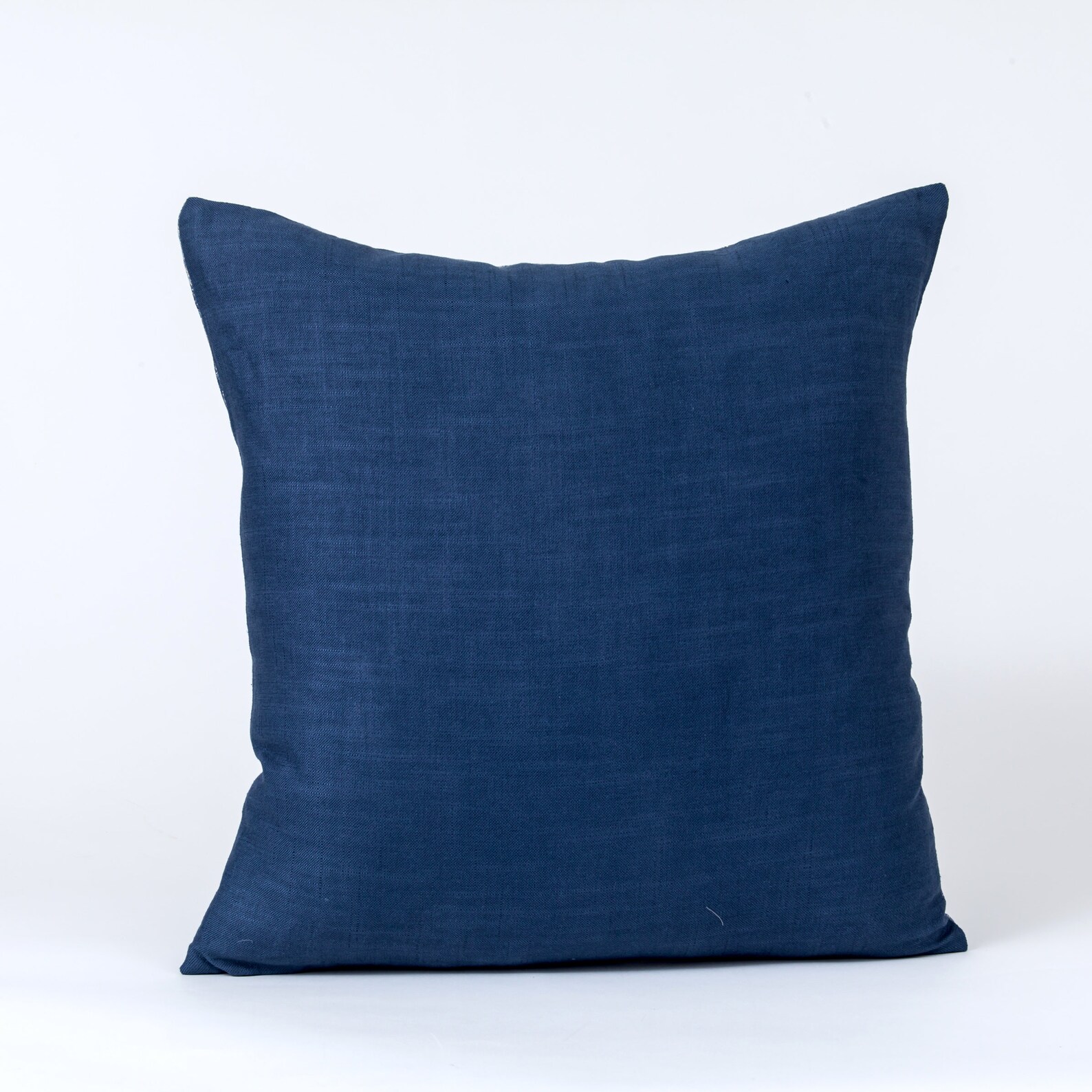 Blue Paisley Pillow Cover, Ralph Lauren Fabric, Blue Decorative Pillow