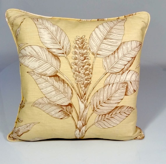 Designer pillow Thibaut pillow cover throw pillows floral Etsy