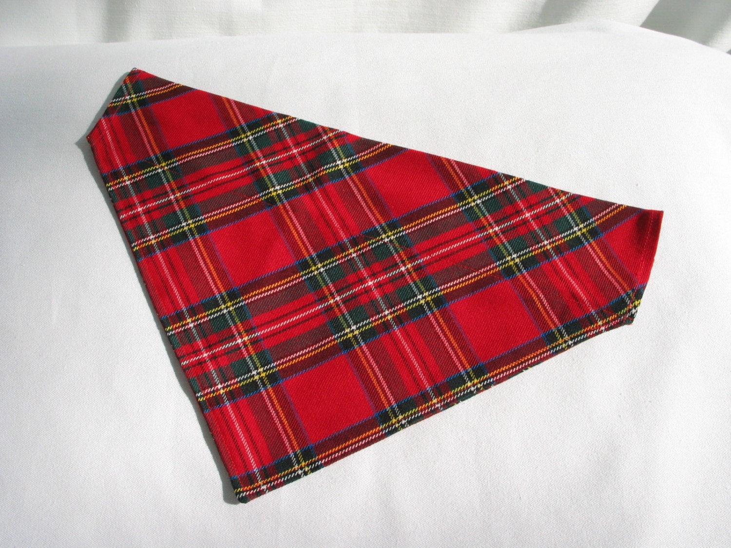 Royal Stewart Tartan Dog Bandana Christmas Dog Kerchief - Etsy