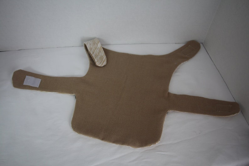 Embroidered Dog Coat Small Dog or Cat Coat Brown Cat Coat Brown Dog Coat Pet Coats