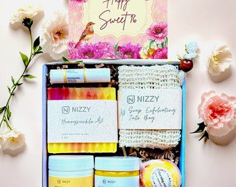 Gift for 16 Year Old Girl, 16th Birthday Girl's Hamper, Spa Gift Set, Spa Gift basket, Birthday Gift for Daughter, Sweet 16 Gift, Teen Gift