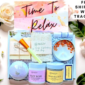Spa Geschenkbox: Handgefertigte Seife, Sojakerze & Mehr