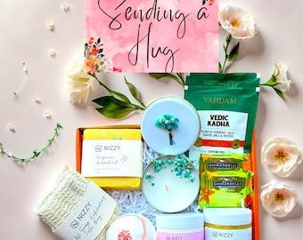 Care Package for Women, Hug In A  Box, Thinking of You, Sending Hugs Gifts, Mental Health Gift, Self Care Gift Box