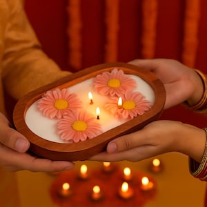 Elephant Tealight Holder: Diwali Decoration, Wedding Decor, Ships from US image 9