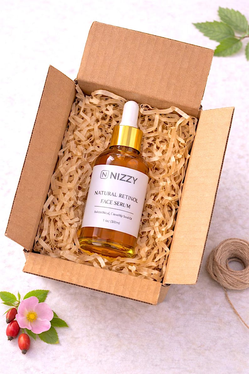 Bakuchiol Face Serum – Natural Retinol Alternative | Anti-Aging Night Serum for Sensitive Skin | Vegan Skincare image 7